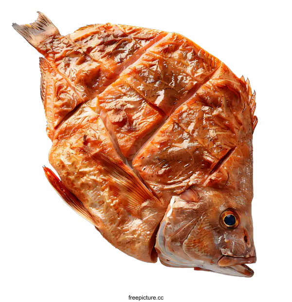 [Transparent Background PNG]grilled redfish