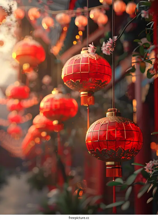 Chinese New Year lanterns