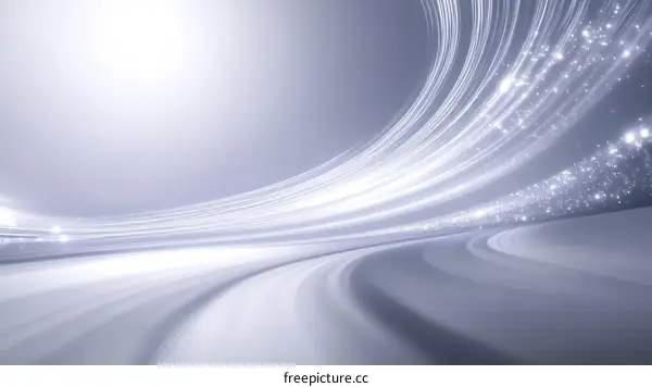 Abstract Silver Light Design Background
