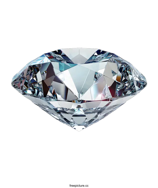 [Transparent Background PNG]Round Cut Diamond