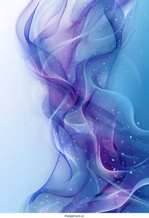 Purple and blue geometric silk textured abstract background