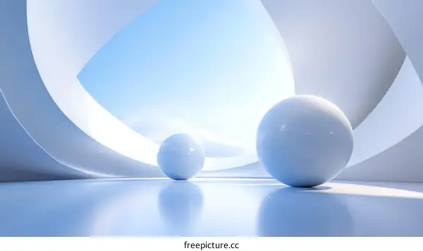 Abstract Modern Architecture Interior Design