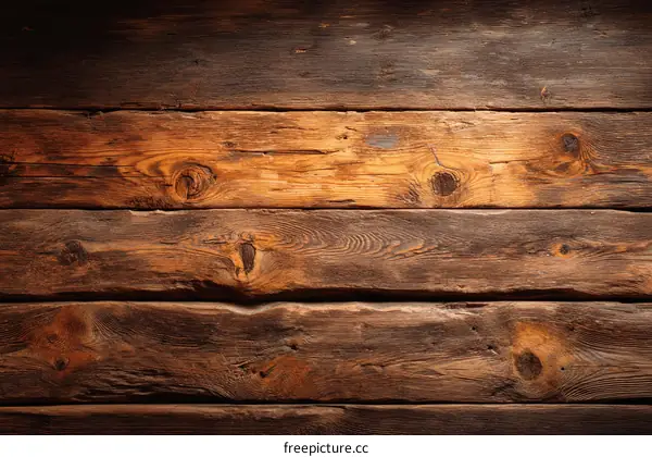 Vintage Wooden Plank Background Texture
