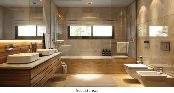 Modern Luxury Bathroom Interior Design