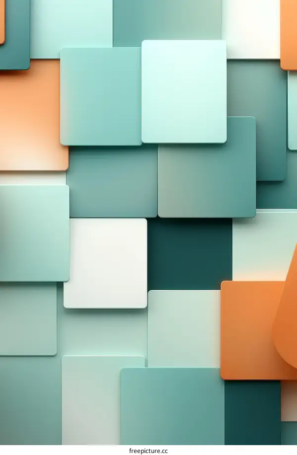 Colorful 3D Rectangles