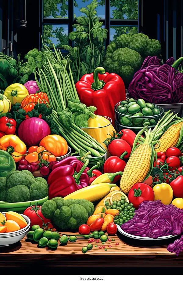 An Abundance of Vegetables