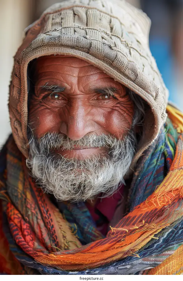 Portrait of a Senior Asian Man