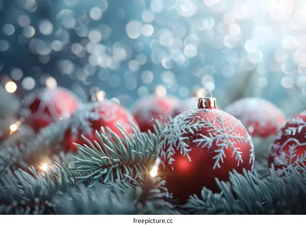 Christmas Decorations Festive Holiday Background
