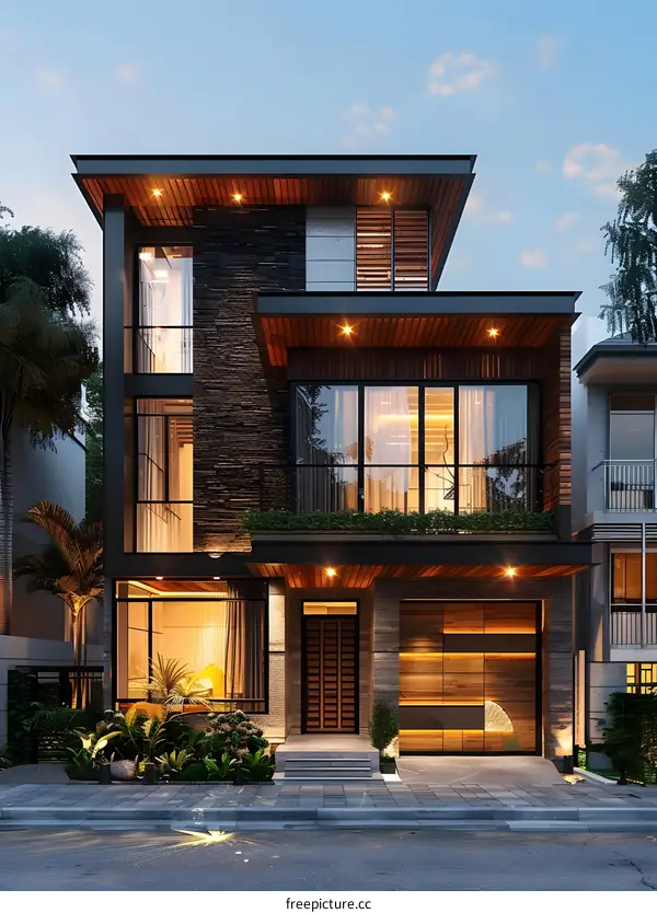 Modern Townhouse Design