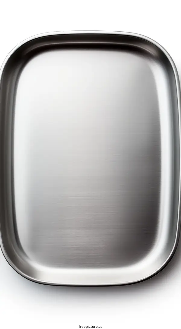 rectangular stainless steel food container