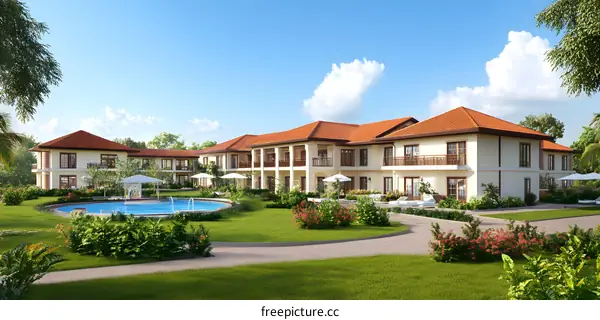 Luxury Villa with Swimming Pool and Garden