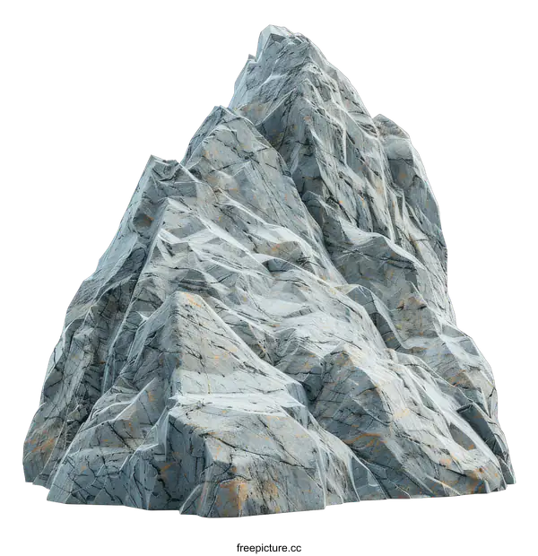 [Transparent Background PNG]Isolated Rock Formation on transparent background