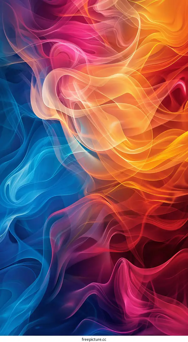 Abstract Fire Background