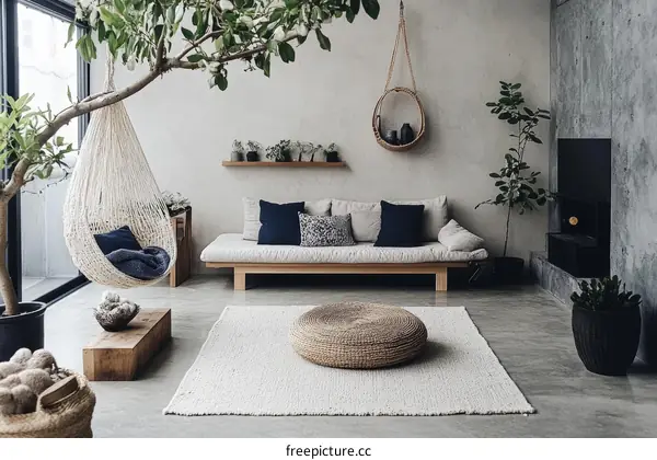 Modern Minimalist Living Room Interior Design