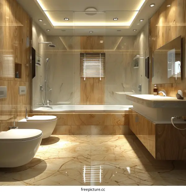 Modern Luxury Bathroom Interior Design