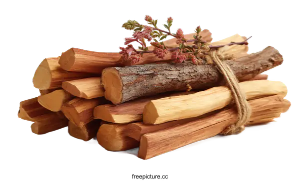 [Transparent Background PNG]Aromatic Bundle of Incense Wood Sticks