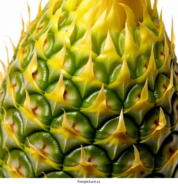 Close up of a pineapple