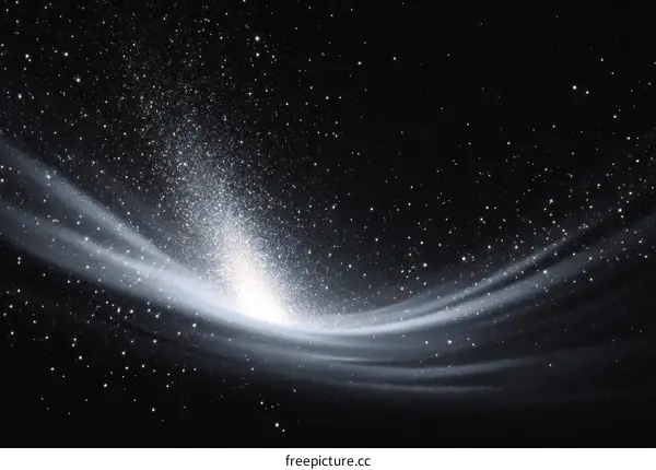 Abstract Nebula Space Cosmic Artistic Illustration