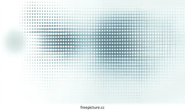 Abstract Light Gray Dotted Pattern Background