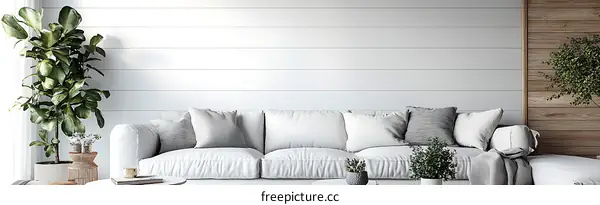 Modern Farmhouse Living Room Interior Design