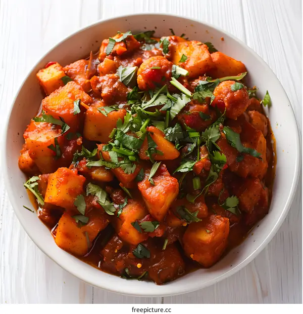 Aloo Gobi - Indian Potato and Cauliflower Curry