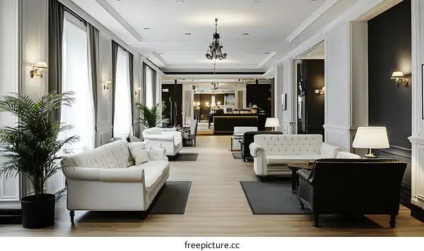 Luxury Hotel Lobby Interior Design