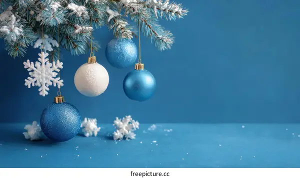 Winter Christmas Decoration Festive Ornaments