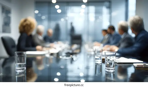 Business Meeting in Conference Room