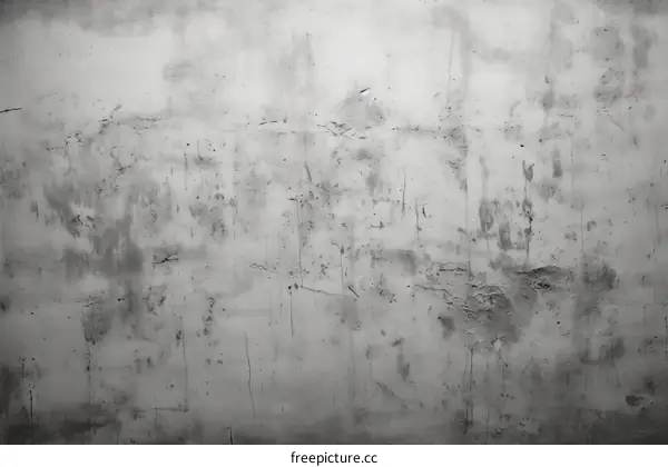 Black and white grunge texture of an old wall