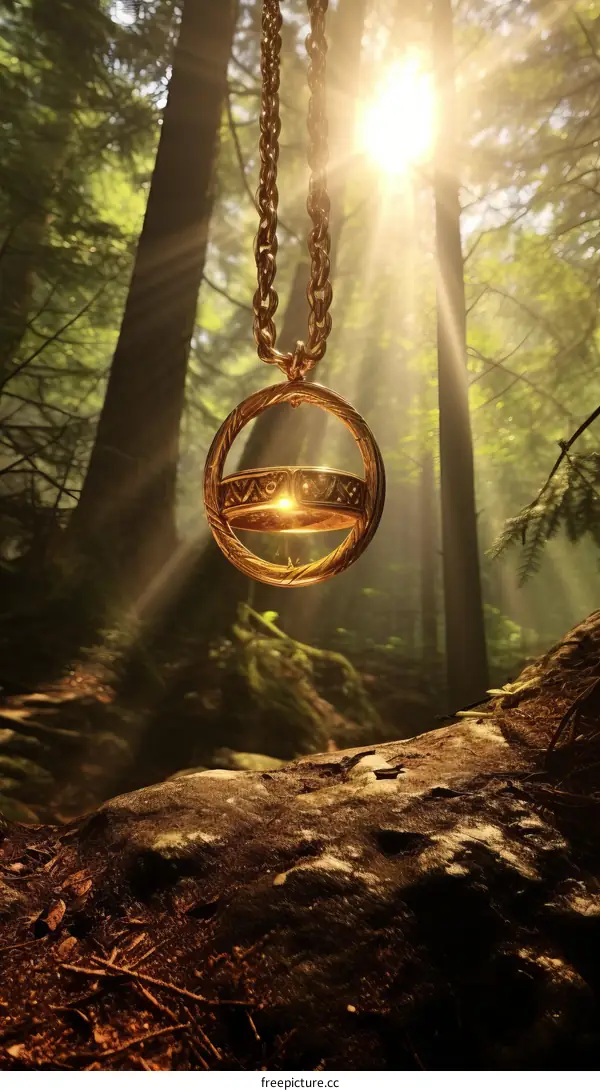 The One Ring in the enchanted forest