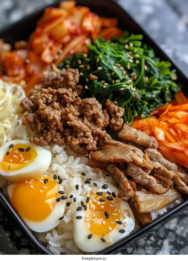 Korean Bibimbap: A Colorful & Nutritious Rice Bowl
