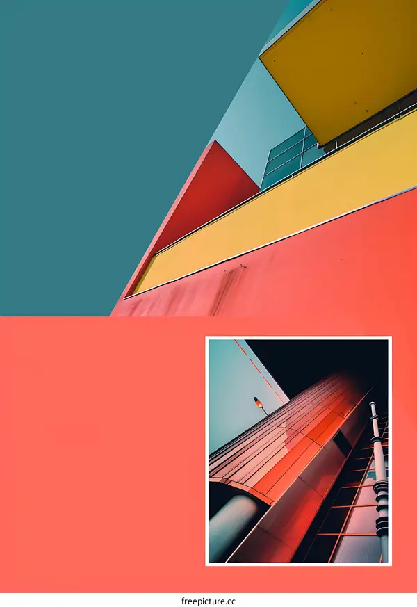 Modern Architecture Colorful Building Design