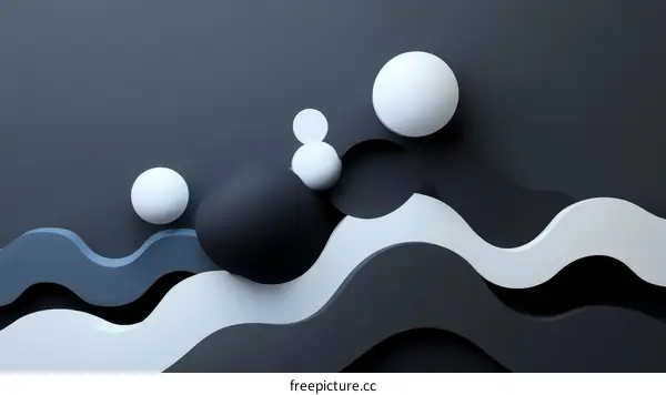 Abstract Geometric Shapes Background Design