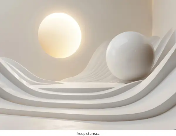 3D geometric illustration