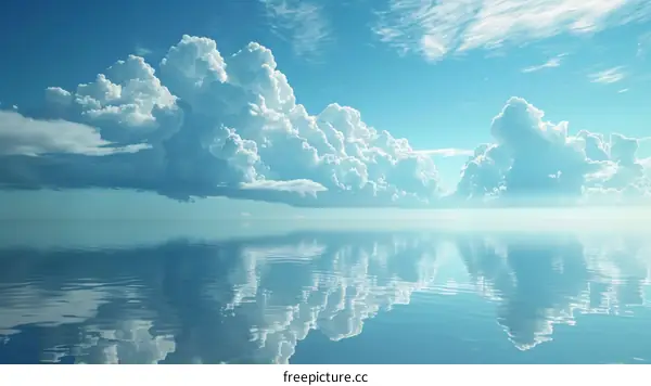 The magnificent ocean and sky