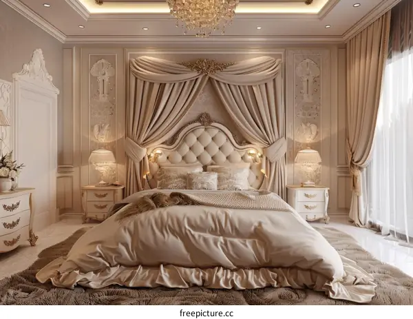 Luxury Elegant Bedroom Interior Design
