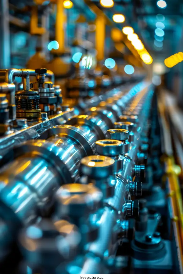 A close-up image of a particle accelerator