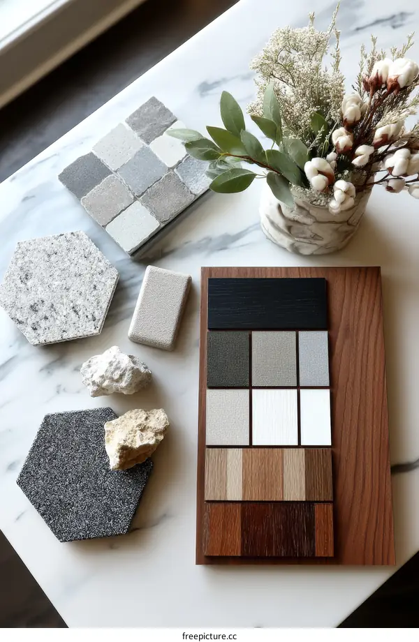 Interior Design Samples for Kitchen or Bathroom