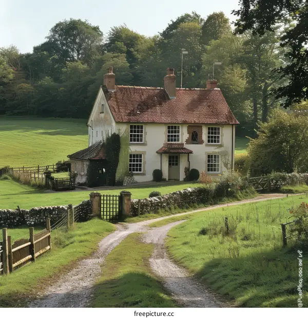 Charming Country House and Serene English Garden