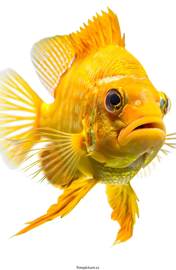 Close-up of a Yellow Fish