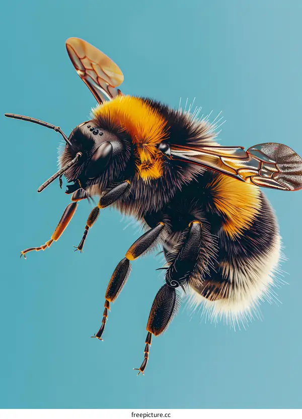 Bumblebee in Flight