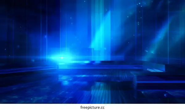 Abstract Digital Futuristic Architecture Background