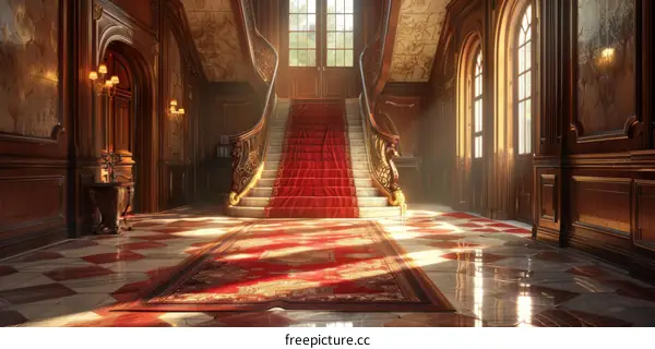 Grand Mansion Foyer