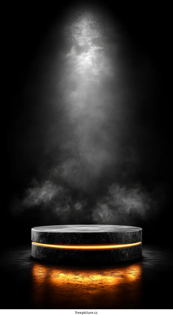 Dark Marble Product Display Platform