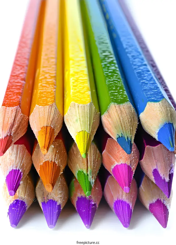 Colorful pencils