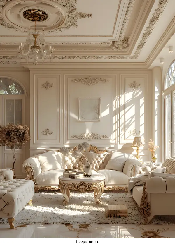 Luxurious living room