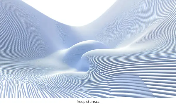 Abstract Light Blue Geometric Design