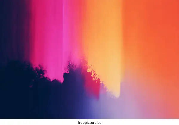 Abstract Colorful Gradient Artwork