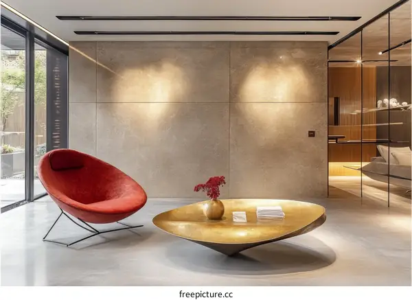 Modern Minimalist Living Room Interior Design