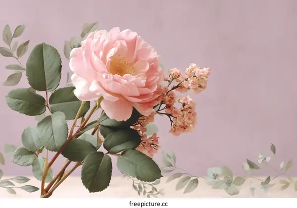 Elegant Pink Rose Bouquet Arrangement